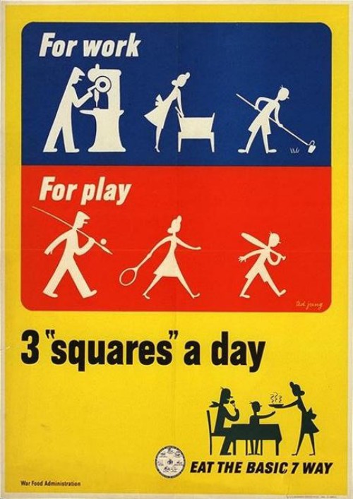 Three 'squares' a day